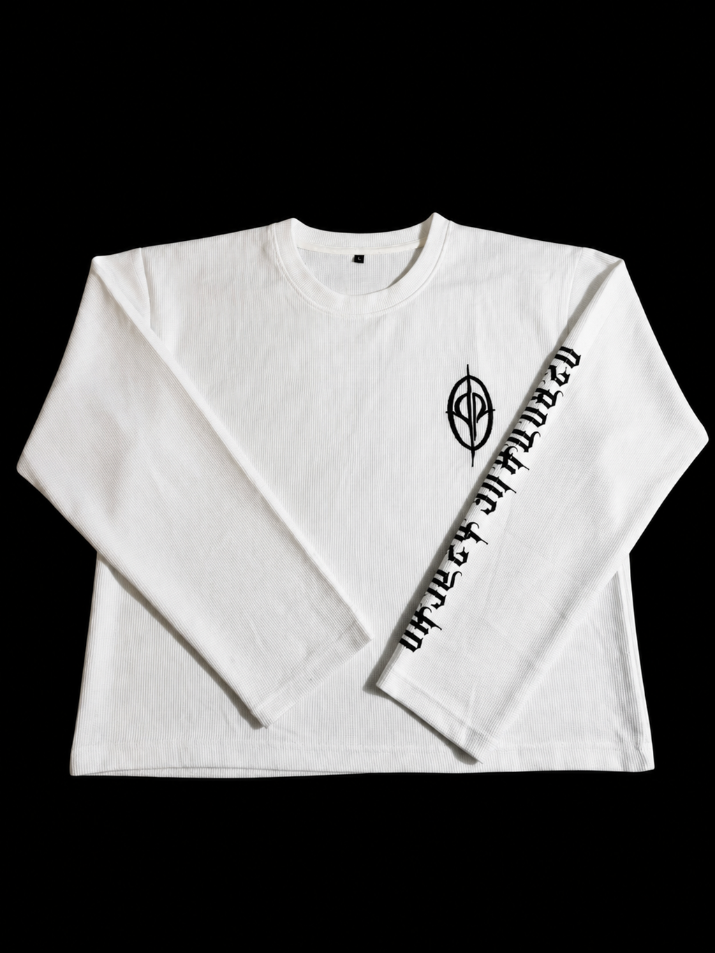 WHITE INSIGNIA LONG SLEEVE